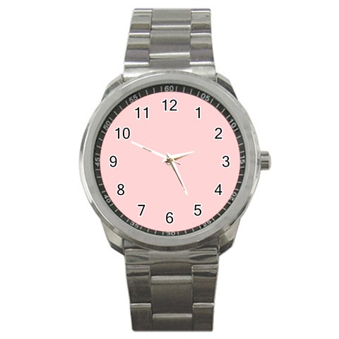 3 Farben Sport Metal Watch from ArtsNow.com Front