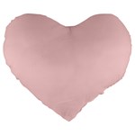 3 Farben Large 19  Premium Heart Shape Cushions