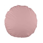 3 Farben Standard 15  Premium Flano Round Cushions