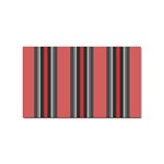 Streifen Sticker Rectangular (10 pack)