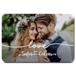 Personalized Love Couple Wedding Name Doormat Large Doormat