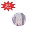 Emilia Rezero 1  Mini Buttons (100 pack) 