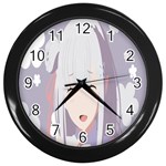 Emilia Rezero Wall Clock (Black)