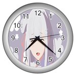 Emilia Rezero Wall Clock (Silver)