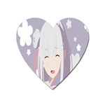 Emilia Rezero Heart Magnet