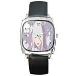 Emilia Rezero Square Metal Watch