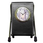 Emilia Rezero Pen Holder Desk Clock