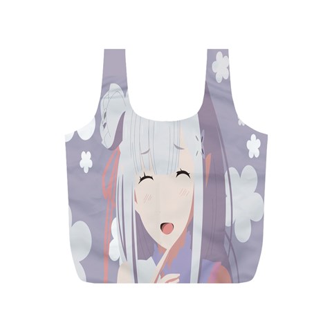 Emilia Rezero Full Print Recycle Bag (S) from ArtsNow.com Back