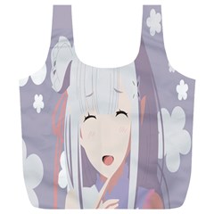 Emilia Rezero Full Print Recycle Bag (XL) from ArtsNow.com Back