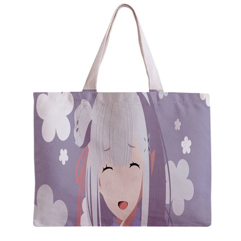 Emilia Rezero Zipper Mini Tote Bag from ArtsNow.com Back