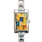 Wall Art Rectangle Italian Charm Watch