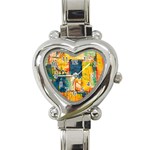 Wall Art Heart Italian Charm Watch