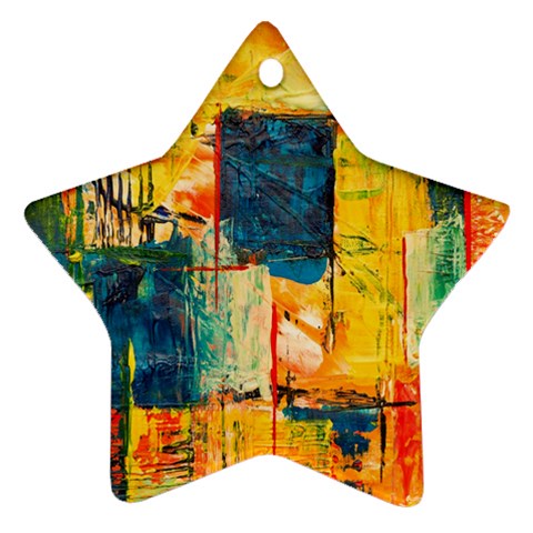 Wall Art Star Ornament (Two Sides) from ArtsNow.com Back