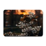 White Flower Small Doormat