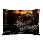 White Flower Pillow Case