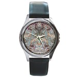 Pour Blend Round Metal Watch