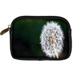 White Flower Digital Camera Leather Case