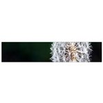 White Flower Small Premium Plush Fleece Scarf