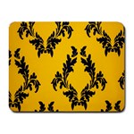 Yellow Regal Filagree Pattern Small Mousepad