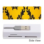 Yellow Regal Filagree Pattern Memory Card Reader (Stick)