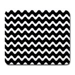 Wave Pattern Wavy Halftone Large Mousepad