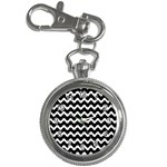 Wave Pattern Wavy Halftone Key Chain Watches