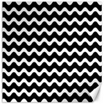 Wave Pattern Wavy Halftone Canvas 20  x 20 