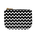 Wave Pattern Wavy Halftone Mini Coin Purse