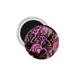 Pink Browning Deer Glitter Camo Camouflage 1.75  Magnets