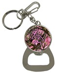 Pink Browning Deer Glitter Camo Camouflage Bottle Opener Key Chain