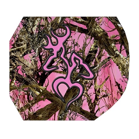 Pink Browning Deer Glitter Camo Camouflage Belt Pouch Bag (Large) from ArtsNow.com Tape