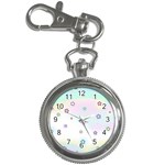 Stars Cute Pastel Pattern Rainbow Key Chain Watches