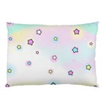 Stars Cute Pastel Pattern Rainbow Pillow Case