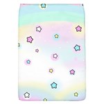 Stars Cute Pastel Pattern Rainbow Removable Flap Cover (L)