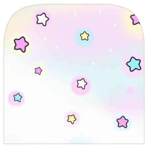 Stars Cute Pastel Pattern Rainbow Toiletries Pouch from ArtsNow.com Cover