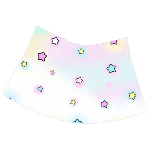 Stars Cute Pastel Pattern Rainbow Babydoll Tankini Top from ArtsNow.com Back