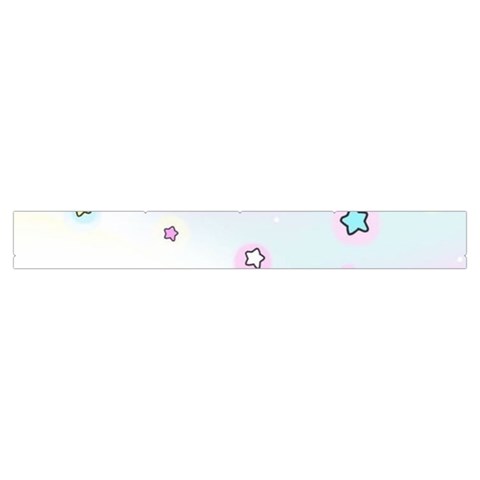 Stars Cute Pastel Pattern Rainbow Make Up Case (Small) from ArtsNow.com Zipper Tape Front