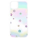 Stars Cute Pastel Pattern Rainbow iPhone 15 Pro TPU UV Print Case