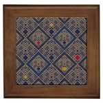 Pattern Seamless Antique Luxury Framed Tile