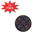 Pattern Seamless Antique Luxury 1  Mini Buttons (10 pack) 