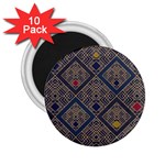 Pattern Seamless Antique Luxury 2.25  Magnets (10 pack) 