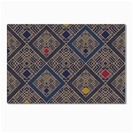 Pattern Seamless Antique Luxury Postcard 4 x 6  (Pkg of 10)