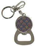 Pattern Seamless Antique Luxury Bottle Opener Key Chain