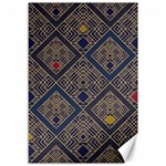 Pattern Seamless Antique Luxury Canvas 12  x 18 