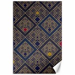 Pattern Seamless Antique Luxury Canvas 24  x 36 