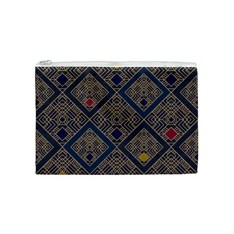 Pattern Seamless Antique Luxury Cosmetic Bag (Medium) from ArtsNow.com Front