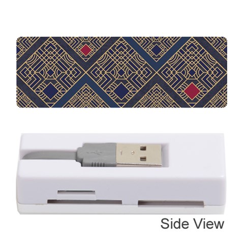 Pattern Seamless Antique Luxury Memory Card Reader (Stick) from ArtsNow.com Front