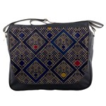 Pattern Seamless Antique Luxury Messenger Bag