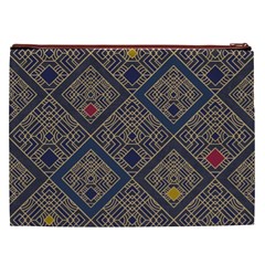 Pattern Seamless Antique Luxury Cosmetic Bag (XXL) from ArtsNow.com Back