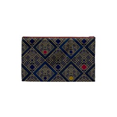 Pattern Seamless Antique Luxury Cosmetic Bag (XS) from ArtsNow.com Back